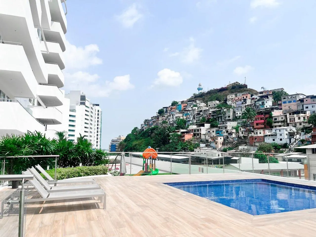شقة 2 Dormitorios, Vista Lateral Al Rio, Parqueo, Puerto Santa Ana جواياكيل الإكوادور