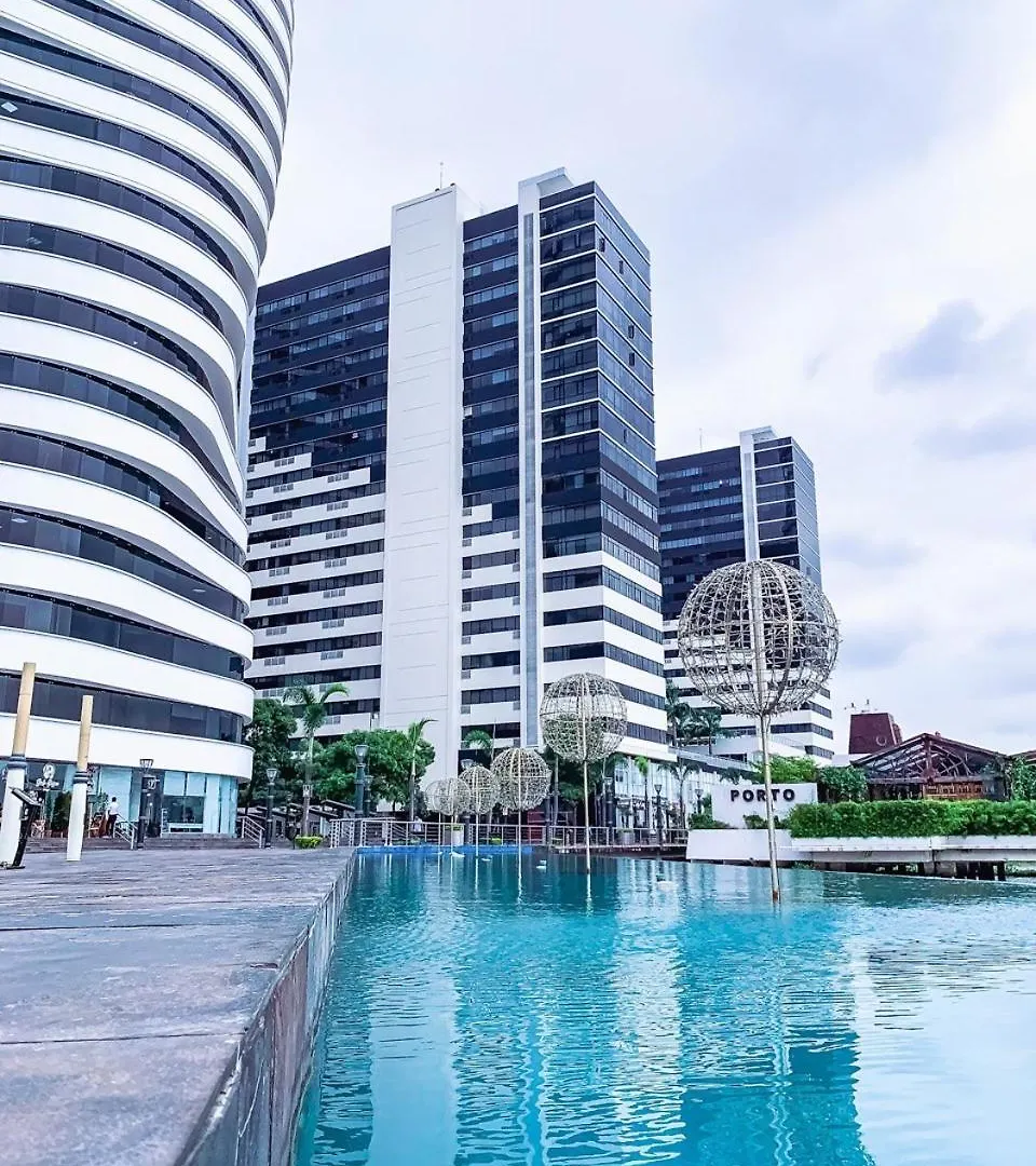 2 Dormitorios, Vista Lateral Al Rio, Parqueo, Puerto Santa Ana جواياكيل